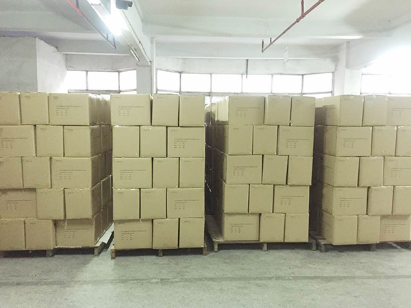 Finished product warehouse