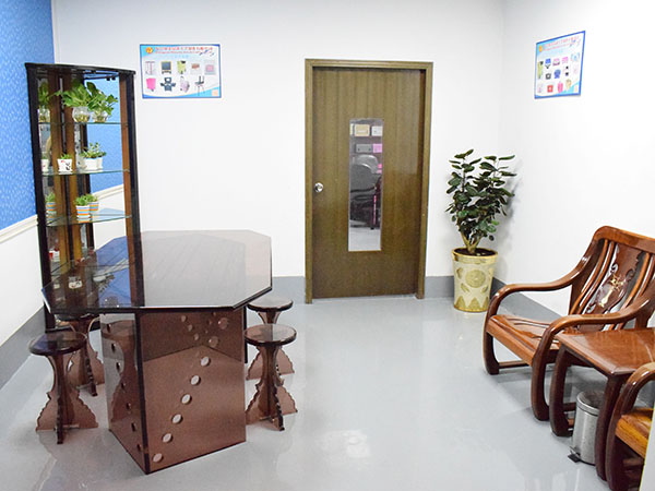 Company reception room